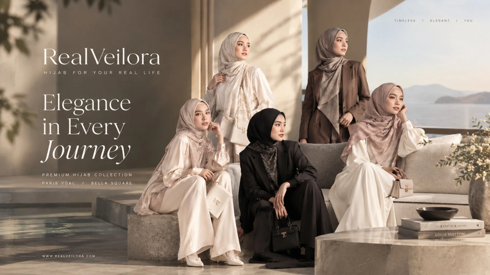 RealVeilora - Elegance in Every Journey, Premium Hijab Collection
